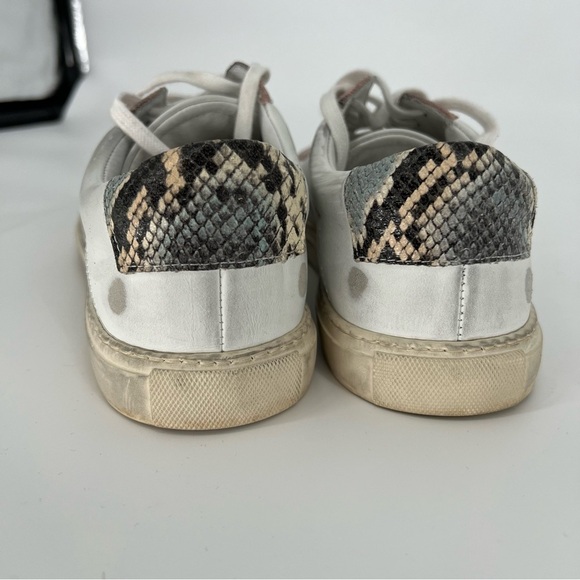 Oliver Cabell Low 1 Malibu Distressed Leather Made in Italy Size US9  EU39‎ - Picture 5 of 12